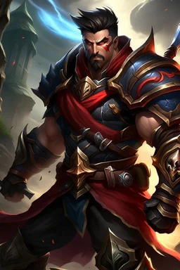 Darius from league of legends duelist