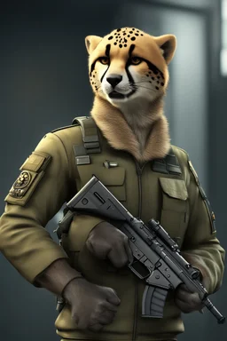 Bf4 russian engineer but it's furry cheetah