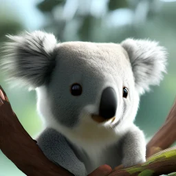 universe koala happy floating