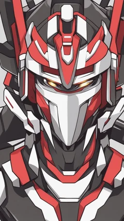 A close picture to Mix between Ramattra nemesis form and Genji in transformers art style