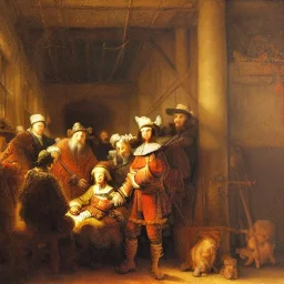 Rembrandt merry Christmas