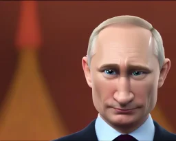 president Putin head blow