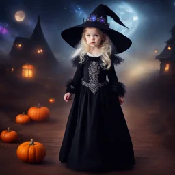 In a far away galaxy... similar like Earth... Princess Lilia, attending her great grandmothers something alike Halloween party in those part of the universe 😀 Anyways her great grandma is the Dark Queen Amara, which you can look up in my gallery. And she wants her great grand daughter dress up for the occasion ☺️ Soo.. she dressed in a Sorceress Attire, um.. well the princess herself is a white witch 😀 Hehehe..