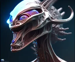 occult alien, 8K, photo realistic, highly detailed