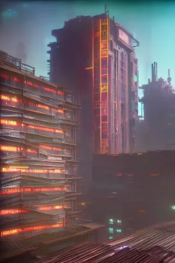 futuristic pinhole camera in Kente, rusted clocks lens, cinematic, scaffolding, cyberpunk, 8k quality