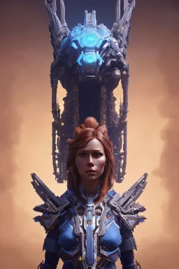 symmetry!! portrait ofobsidian blue fire alien in the style of horizon zero dawn, machine face, intricate, elegant, highly detailed, digital painting, artstation, concept art, smooth, sharp focus, illustration, art by artgerm and greg rutkowski and alphonse mucha, 8k