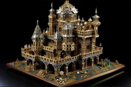 Escher jeweled prehistoric castle