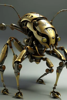 mechanical robot insect alien