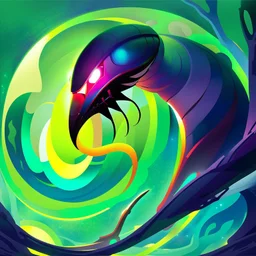 camoes art style inspired by Jonny Hatt Kean, abstract alien beast drawing, surreal Abstract Background, Ethereal Mood. naif Alejandro Torres style. Hyperrealistic detailed, flat, vector illustration, Storybook Illustration, made of wire, pencil sketch, DAIM