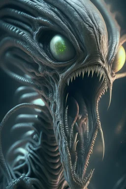 Alien scared ,highly detailed, artstation, sharp focus,4k