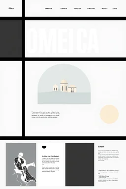 omecca, graphic design layout