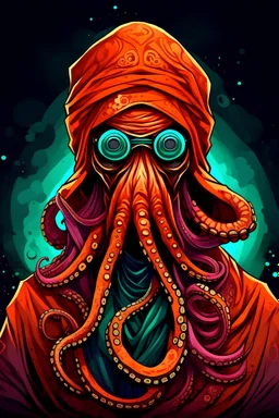 starwars character with tentacles in a turban