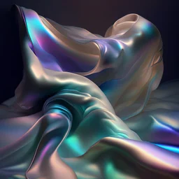 iridescent cloth