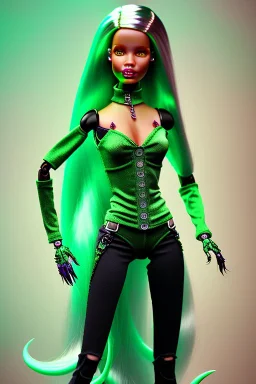 Evil Barbie with Cthulhu