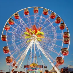 turtle and ferris wheel