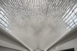 The ceiling of the Modern Modern Natural Light Museum