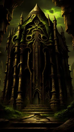 A book with cover written on it “ THE BOOK OF ENOCK” with old leather cover and cracks