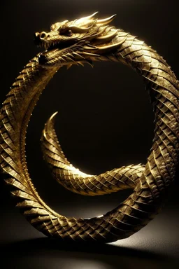 golden ouroboros