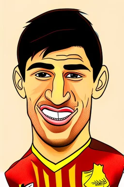 cartoonLuis Suarez Footballer