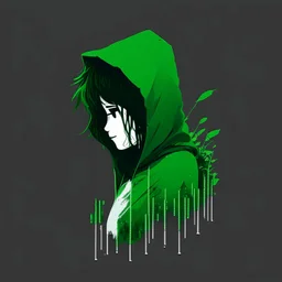 green, minimalistic, beautiful, drawing, art, code, full, png