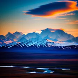 Denali National Park, Alaska,aerial view,extremely detailed digital painting, high resolution,8k, realistic, beautiful, volumetric lighting, mystical colors ,perfectly centered image, perfect composition, rim light, beautiful lighting,masterpiece, stunning scene, raytracing, anatomically correct, in the style Van Gogh and robert e howard and Ken Kelley and Ohrai Noriyoshi and Simon Bisley and tomzj1.