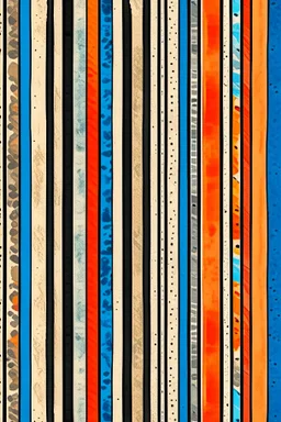 Vertical stripes in the style of Paul Klee, sharp canvas texture, ink transfer