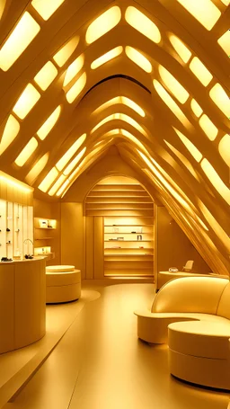 product trial cabin design for Louis Vuitton store made with space concept