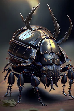 Armoured stag beetle