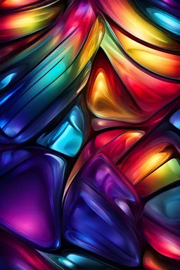 abstract colorful glass background