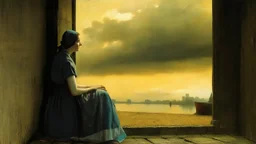 woman. Johannes Vermeer