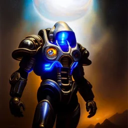 Ultra detailed fullbody Portrait in oil on canvas of Starcraft Ghost with armor,extremely detailed digital painting, extremely detailed face, crystal clear eyes, mystical colors ,perfectly centered image, perfect composition, rim light, beautiful lighting,masterpiece ,8k, stunning scene, raytracing, anatomically correct, in the style of Steve Jung and robert e howard and Wizyakuza and Ohrai Noriyoshi and Simon Bisley and uncannyknack.