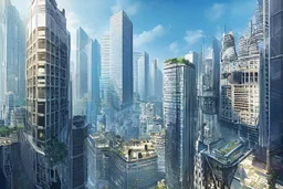 Unique building design for central bank of India. Make it world's tallest building