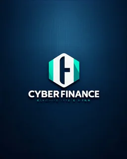 Cyber Finance logo Simple, easy and beautiful logo