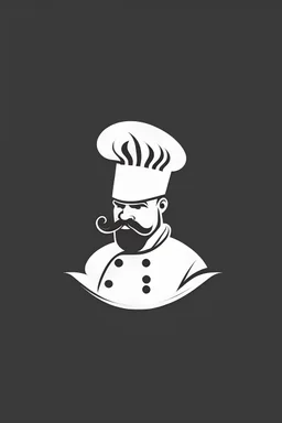 Chef, food, white, logo,