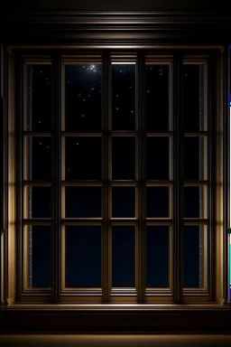 night window realistic