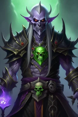 male undead warlock wow warcraft world affliction corruption soul chaos succubus destruction