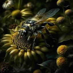 Prompt: bizarre insects, floral and fauna, national geographic, creepycore, photorealistic, beautiful, --ar 2:1 --p --s 1000