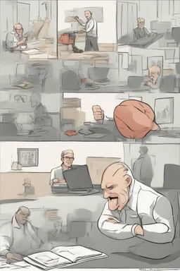 draw a helpful man that always is ready to help