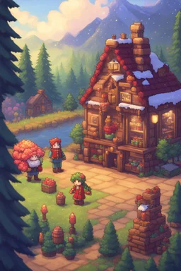 Nutcracker, stardew, valley style