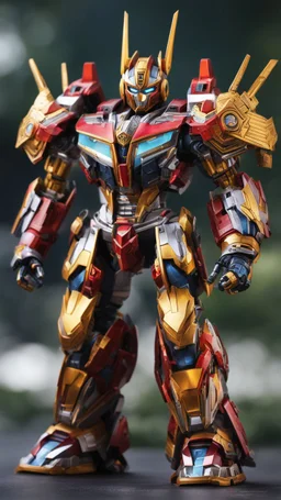 A close picture to cosmic transformers warrior, cosmic galaxy armor intricate details, highly detailed, in dreamshaper finetuned model with dynamic art style witg