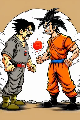 Goku vs hitler