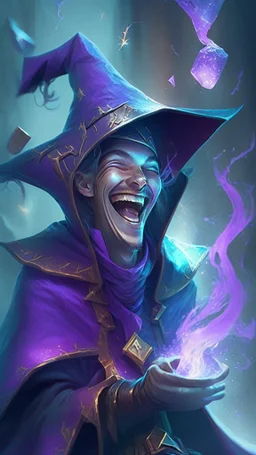 mysterious mage laugh