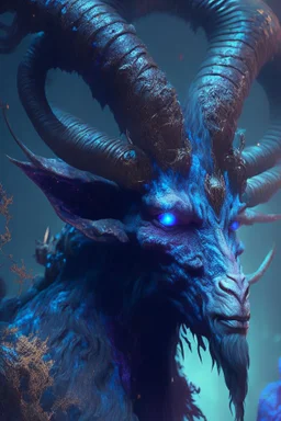 Goat monster alien,FHD, detailed matte painting, deep color, fantastical, intricate detail, splash screen, complementary colors, fantasy concept art, 32k resolution trending on Artstation Unreal Engine 5