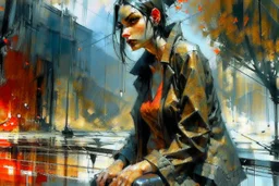 Alex Maleev woman