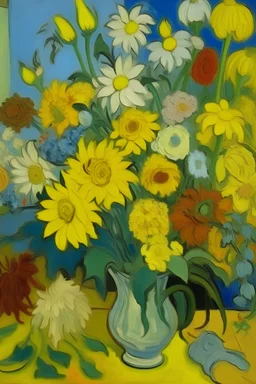 Flowers by Van Gogg