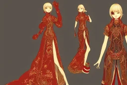 Women, Design by BiliBili, very detailed, 16k