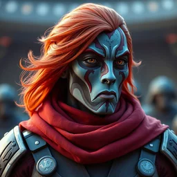 star wars zabrak that is a consular with red hair