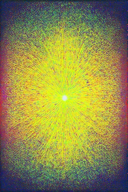 removing vibrational static; neo-surrealistic optical art