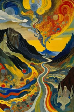 The Road to Hell is Paved with Good Intentions; Wassily Kandinsky