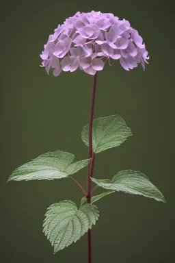 an isolated translucent hydrangea plant, 3d render, art nouveau style, ultra realistic, masked transparent flat background, backlight, popular on sketchfab, pixelsquid, 8k, volumetric lighting, super focused, no blur, trending on artstation, octane render, ultra detailed, hyperrealistic, by artgerm and alphonse mucha